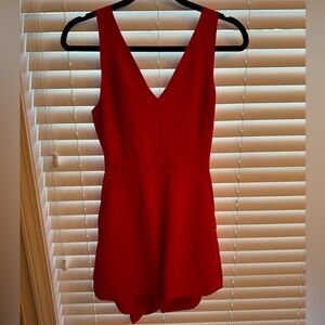 Red Jumpsuit/Romper